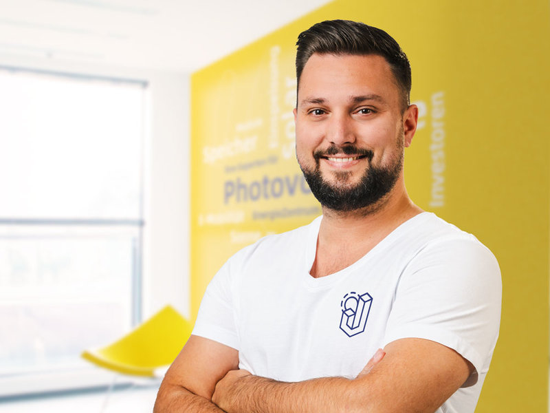 Projektmanager Photovoltaik Tom Blechinger
